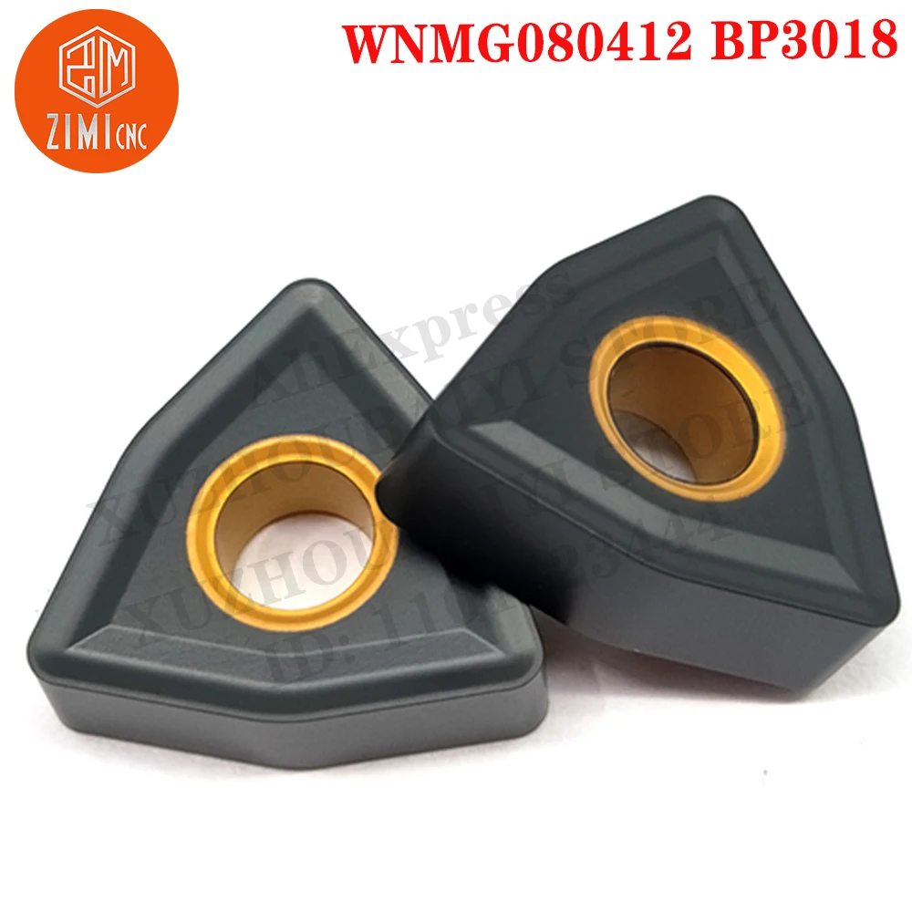 

WNMG080412 BP3018 WNMG 0804012 Cermet Turning Tools CNC Lathe Cutter Cutting Tools Metal Lathe Tools Blade mechanical Inserts