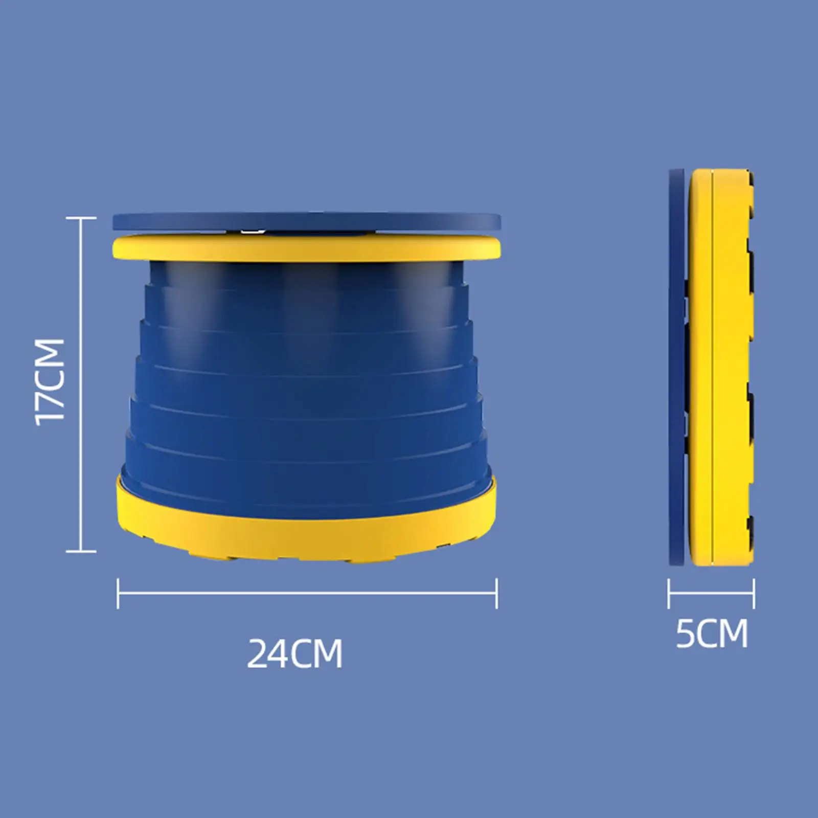 Kursi Latihan Toilet Lipat Anak Perjalanan Portabel Potty Anak, Mudah Dibersihkan,