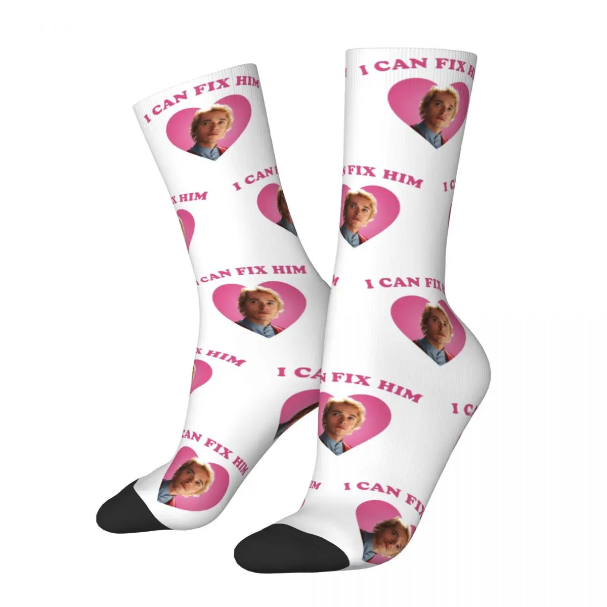 I Can Fix Him Coriolanus Snow Socks Men's Women's Funny Happy Tom Blyth Socks Hip Hop Spring Summer Autumn Winter Stockings