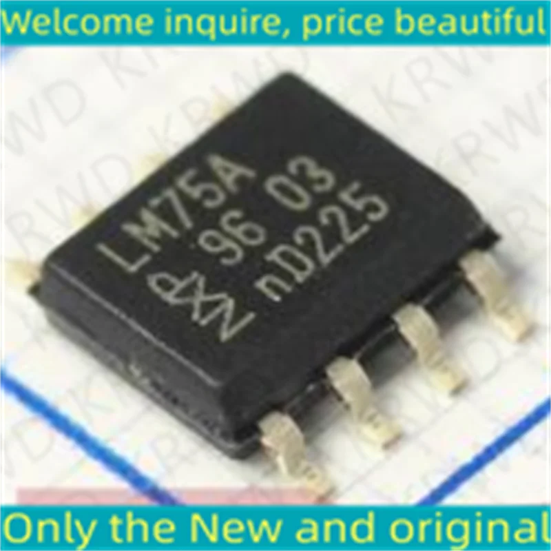 LM75A LM75AD LM75A LM75 SOP8 original, 10 PCes