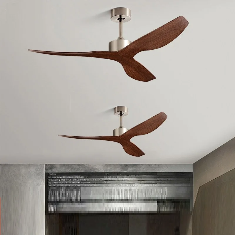 45/52 Inch Ceiling Fan with 3ABS Blades Reversible Quiet DC Motor Remote Control for All Seasons Living Room Bedroom