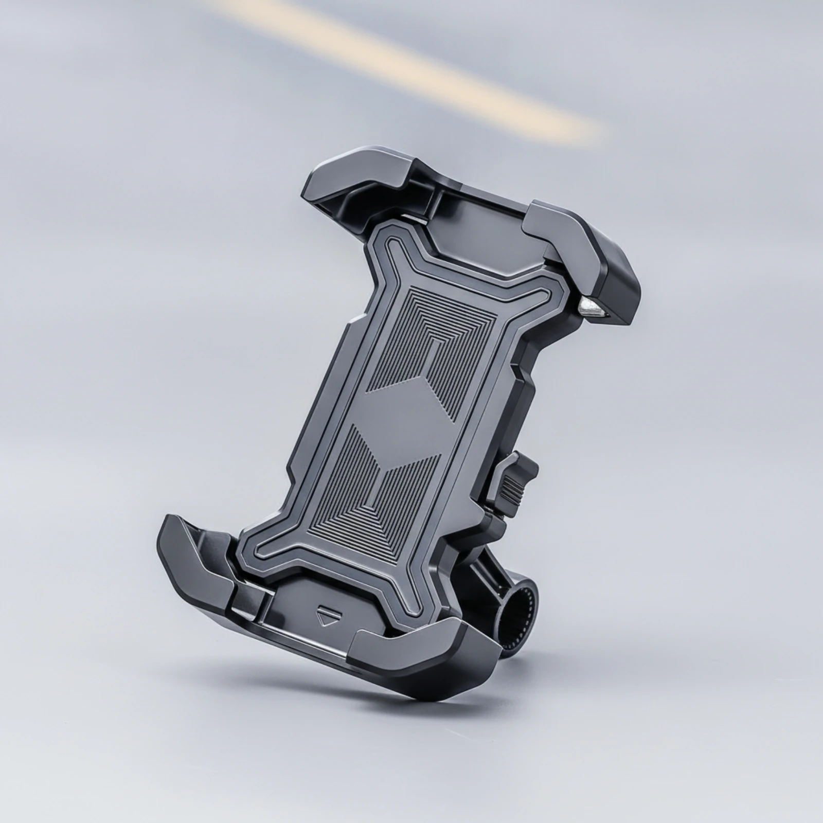 Motorcycle Phone Holder Shockproof Motorcycle Phone Mount Handlebar Cradle 360-Degree Rotating Universal for Motorcyclists