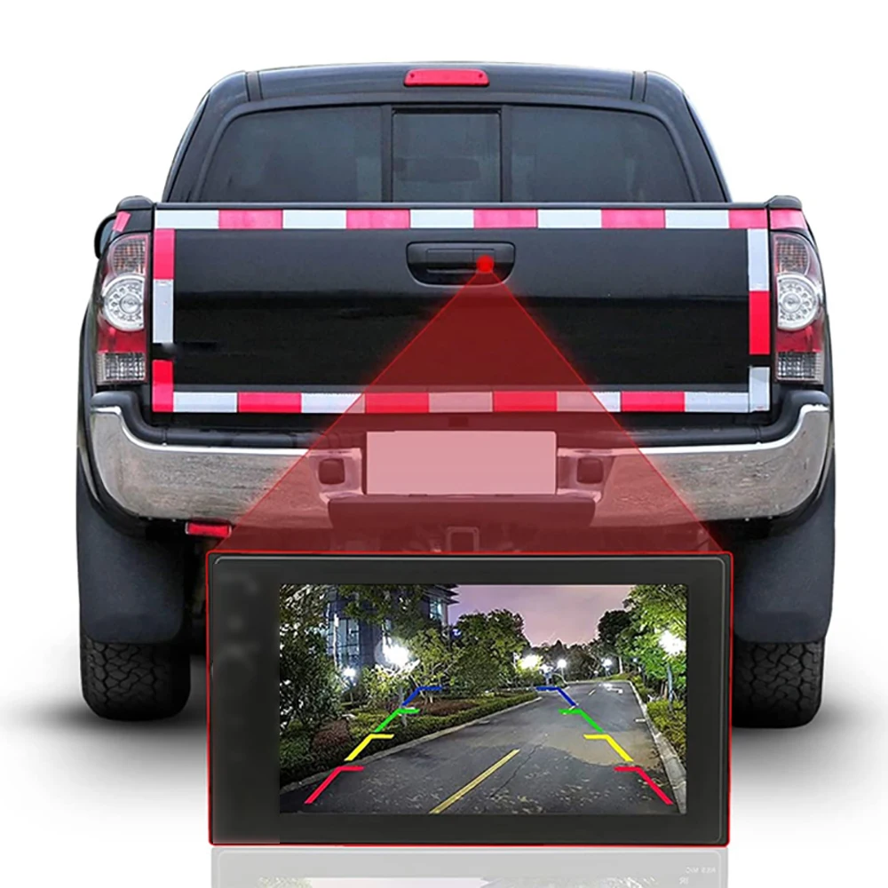 Car Backup Tailgate Handle Camera For FORD F-350 F-450 F-550 1999-2007 F-150 F-250 1997-1999 7L3Z9943400AA 7L3Z-9943400-AA view 4