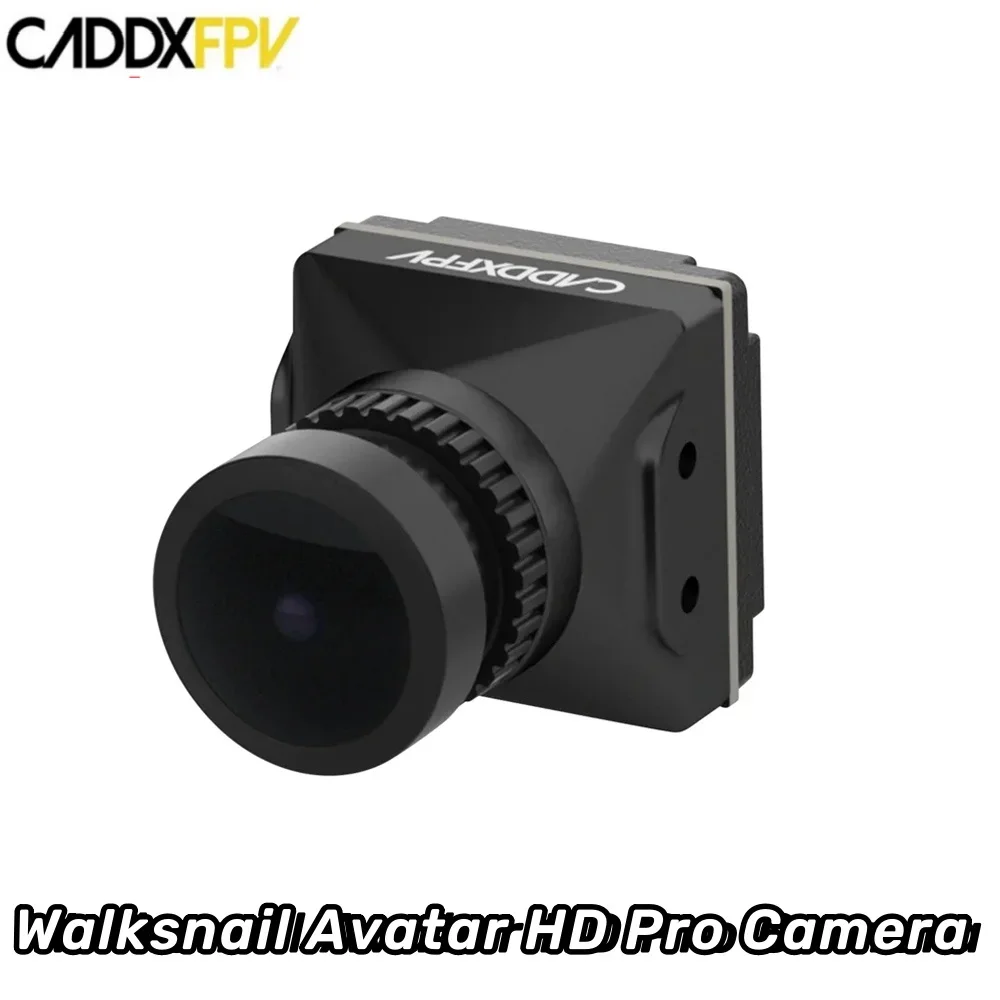 

Caddx Walksnail Avatar HD Pro камера 1080P/120fps FOV 160 ° объектив 8Mp F/1,6 Большая диафрагма поддержка Gyroflow для радиоуправляемого FPV дрона