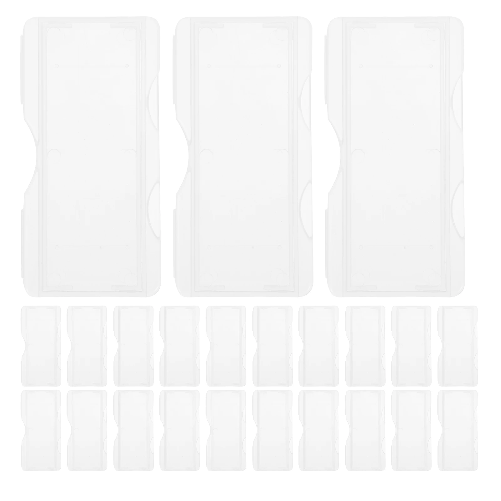 

100Pcs Slide Storage Container for Microscope Slides Robust Plastic Pathology Slide Holder Ideal for Experiment and Teaching