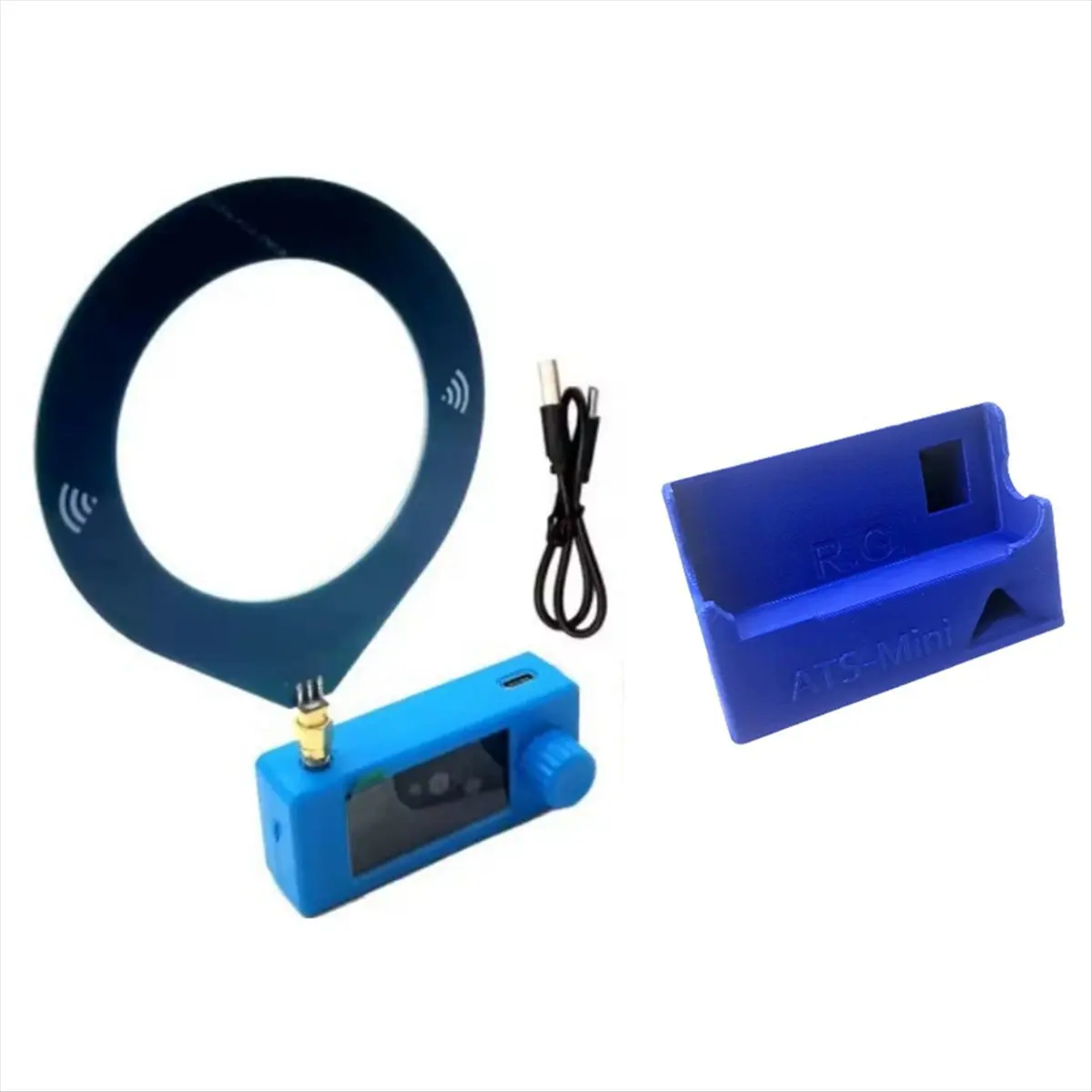 Summer sale- Mini SI4732 Radio LSB USB AM FM Radio Full Band Portable Radio HF SW MW VHF Radio 1.9 Inch Display & 3D Bracket