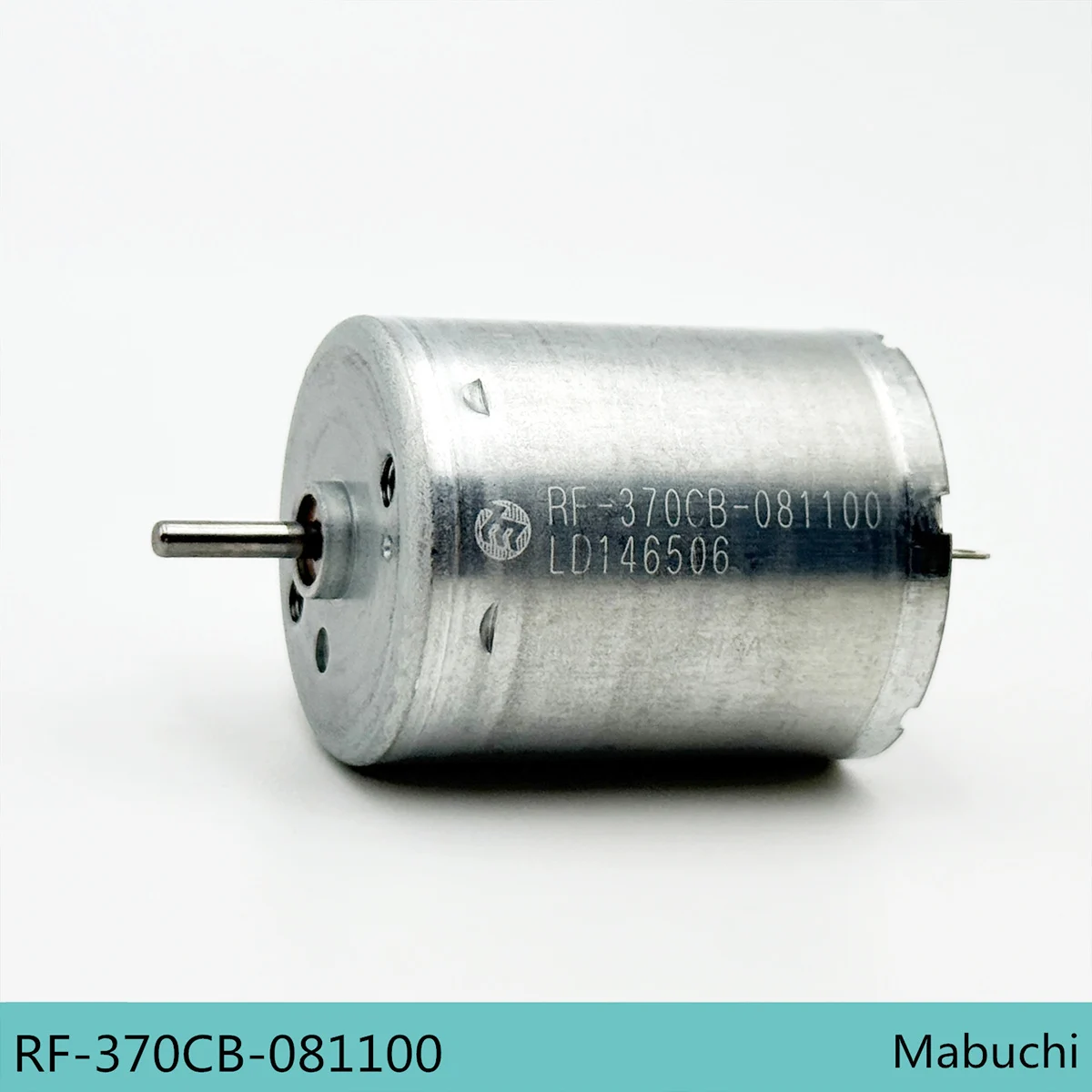 MABUCHI RF-370CB-081100 DC Motor DC 6V 12V 15V 24V Slow Speed Front Ball Bearing 24mm Round Mute Power Saving Engine