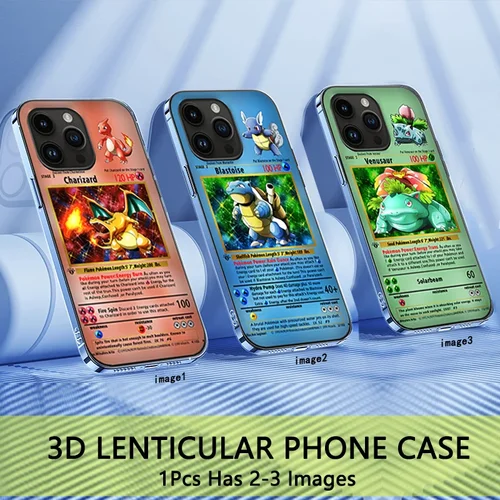 Funda De Teléfono 3D De Anime Poke Para Iphone,Samsung,