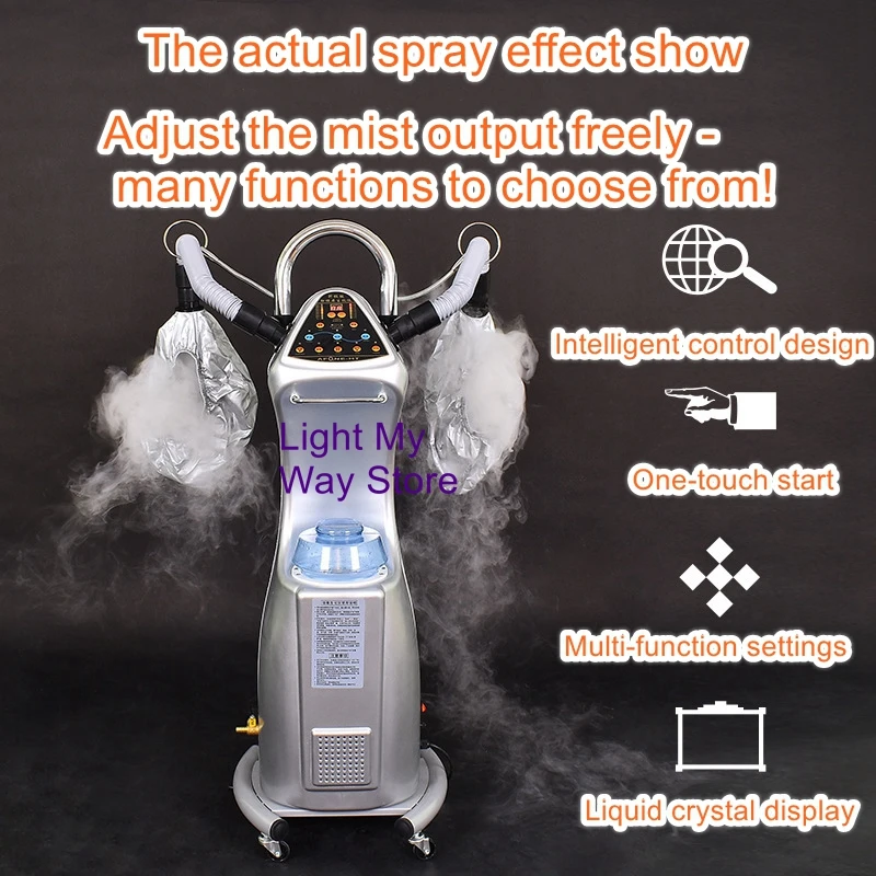 Barber shop steam engine hair salon hair baking machine active oxygen ozone biochemical analyzer hair salon