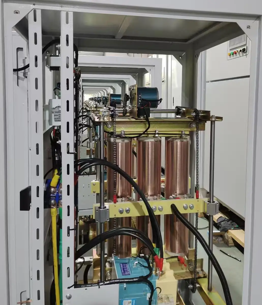 220V 3Phase 100KVA Single Phase Voltage Stabilizer  Efficiency Smart   Certified 3Y Warranty
