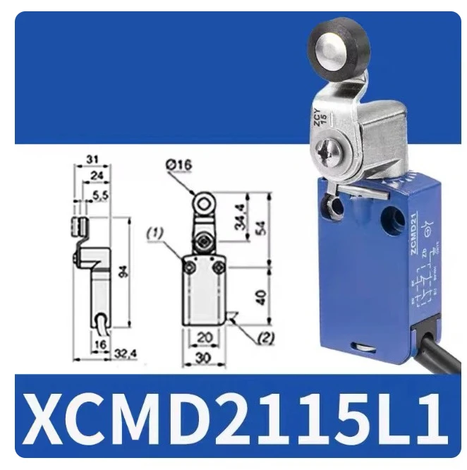 For schneider travel limit slot switch xcmd2115