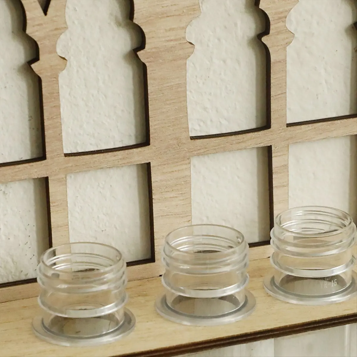 [N84R] Wooden Plant Propagation Station, with 5 Test Tube Vases Wall Mounted Plant Display for Indoor Plants, Home Decor