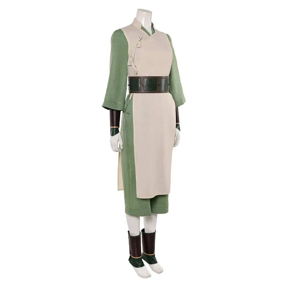 Avatar Last Airbender 2 Toph Beifong Cosplay Costume Headband for Adult Women Clothing Roleplay Outfits Halloween Carnival Suit view 4