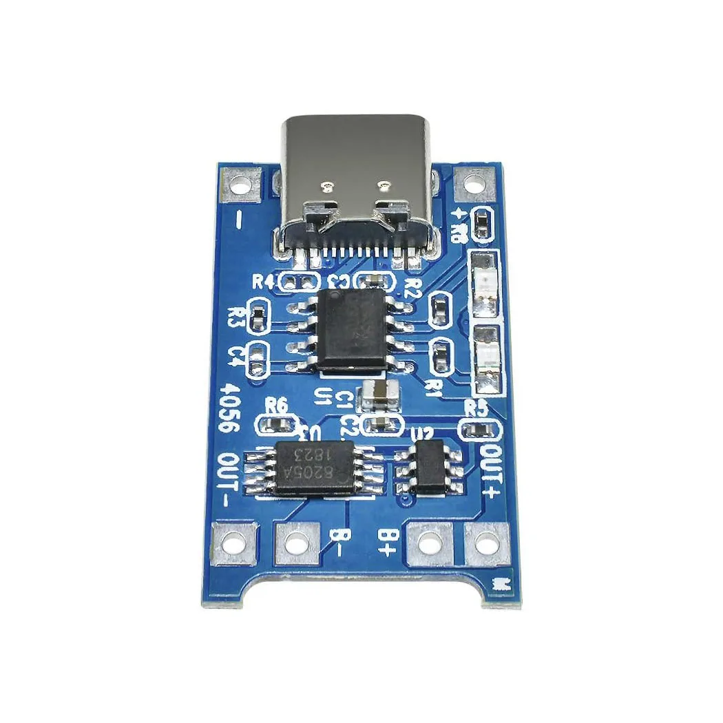 1/20PCS Type-c/Micro/Mini USB 5V 1A 18650 TP4056 Lithium Battery Charger Module Charging Board With Protection Function Li-ion