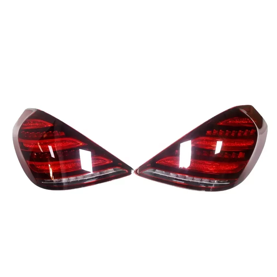 Hot selling car tail lamp for Mercedes Benz S-class w222 2013-2017 with sequential dynamic steering lamp modification design