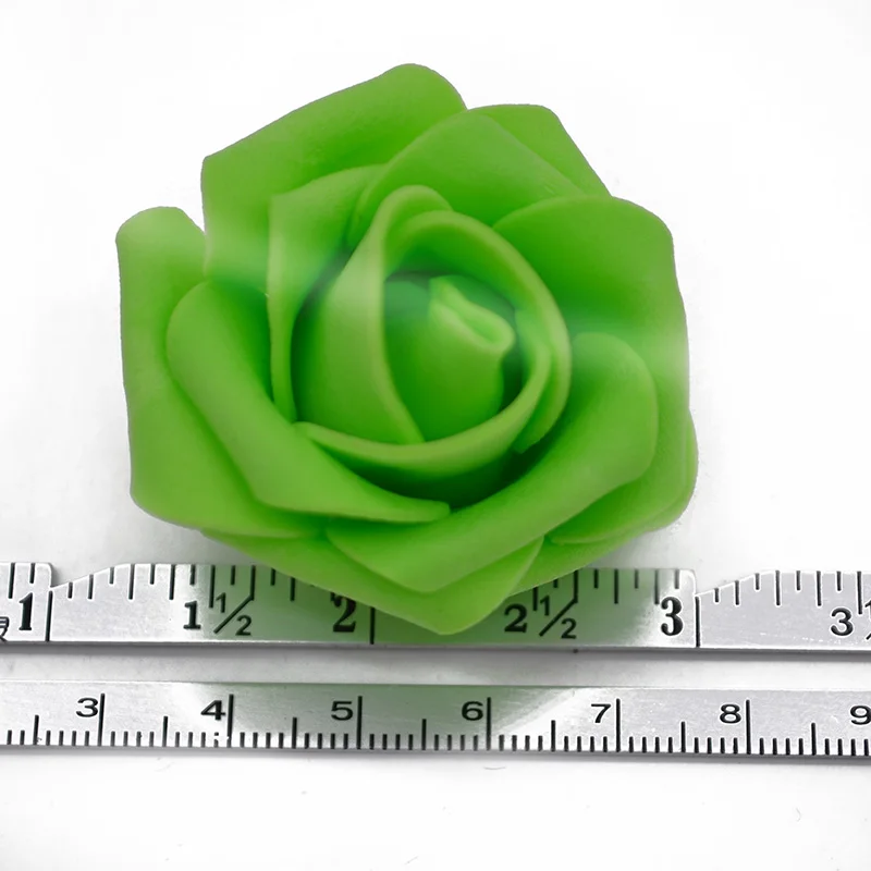 4CM 20PCS Artificial Flowers Wedding Decoration PE Foam Rose Flower Head DIY Scrapbooking Fake Flowers Bouquet Home Decor