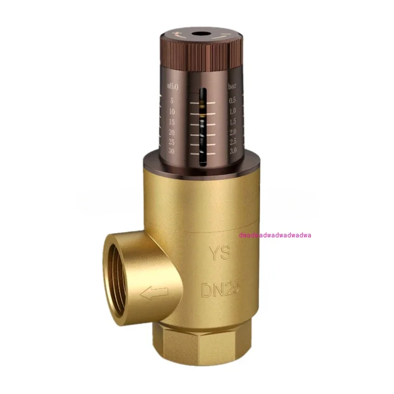 Performance: Factory Direct All-Copper Dial Visual Adjustment Pressure Differential Bypass Valve for Air Conditioning Heat Pumps