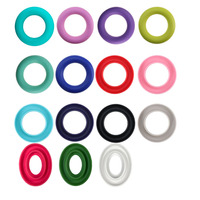 Sewing Tool Silicone Bobbins Storage Box Rubber Ring Compact Lightweight Sewing Case Container