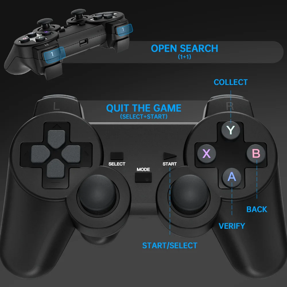 P30 Max High Quality Joystick Game Controller Mini Projector Gaming Console Smart Video Home Theater Portable Projector