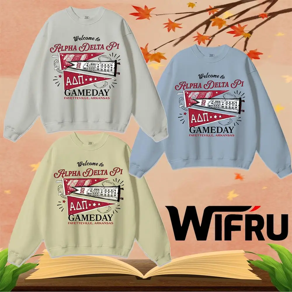 

Classic Versatile College Style Unisex Sweatshirt Fashion Graphic Long Sleeve 2025 Autumn/Winter Warm Men And Women Pullover Top