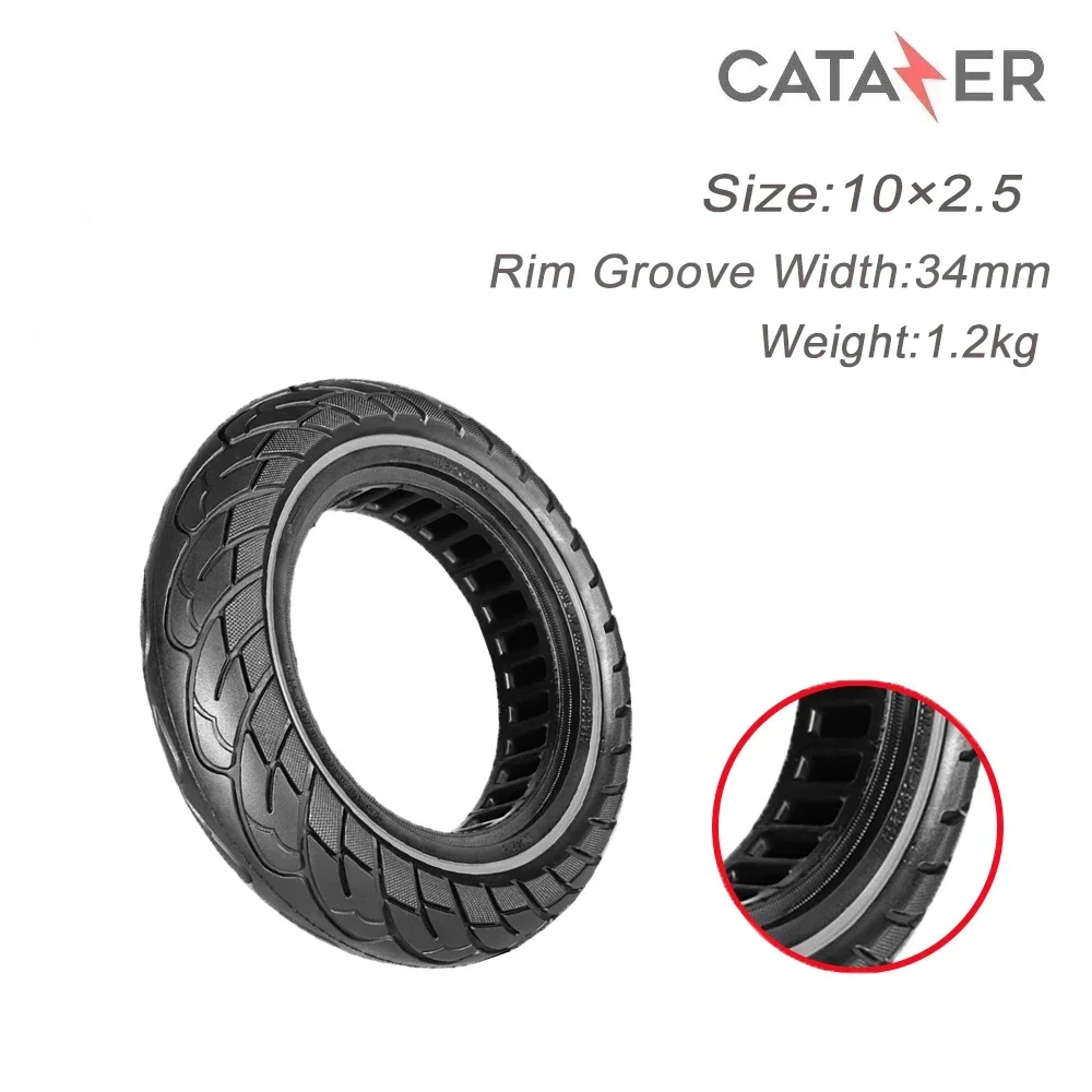 

10 Inch Electric Scooter Tubeless Tire 10x2.5 Honeycomb Tyre for Xiaomi/ Inmotion/ Iconbit/ New Dualtron/ Inokim OX/Zero 10