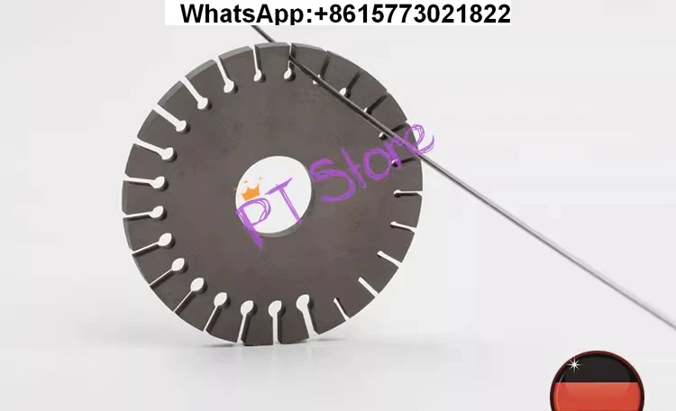 

German Jahn string size measuring disc, metal
