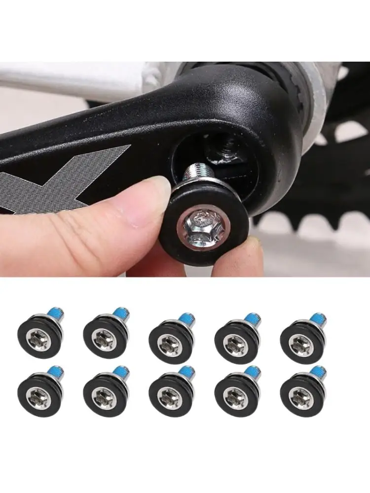 AliExpress TOOPRE 10Pcs Bike 8'' Crank Screw 8mm Fixing Screws Bike Bottom Bracket Axles Bolts 8'' Thread Inner