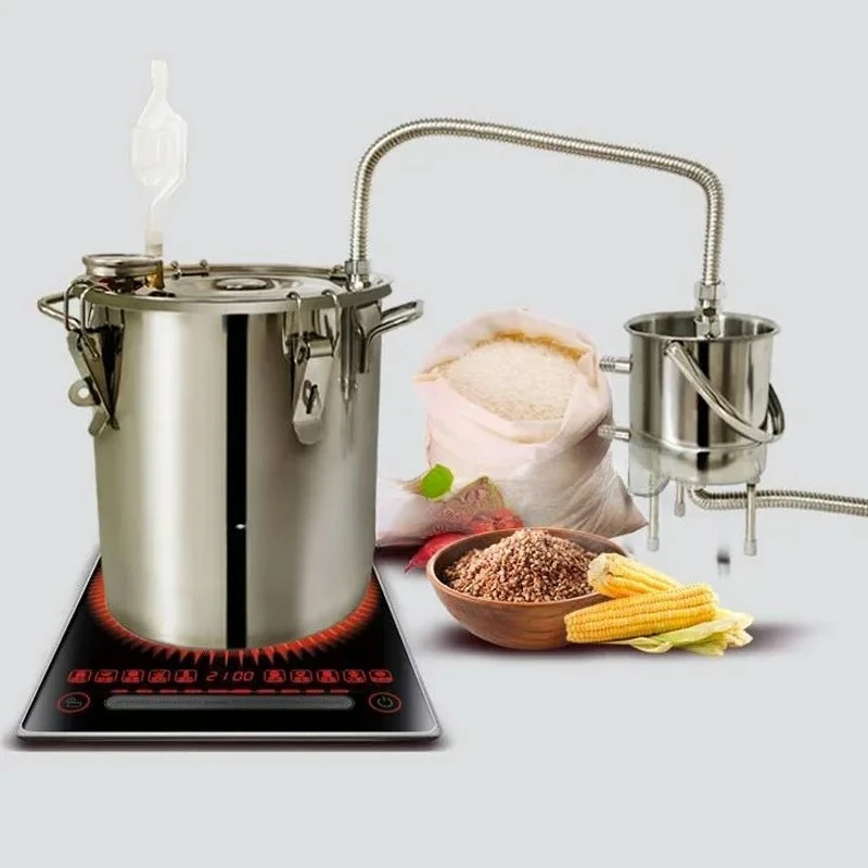 #50L Popular Household Essential Oil Pure Dew Extraction Machine Distillation Production Refining Wine Brewing Steamed Wine equi