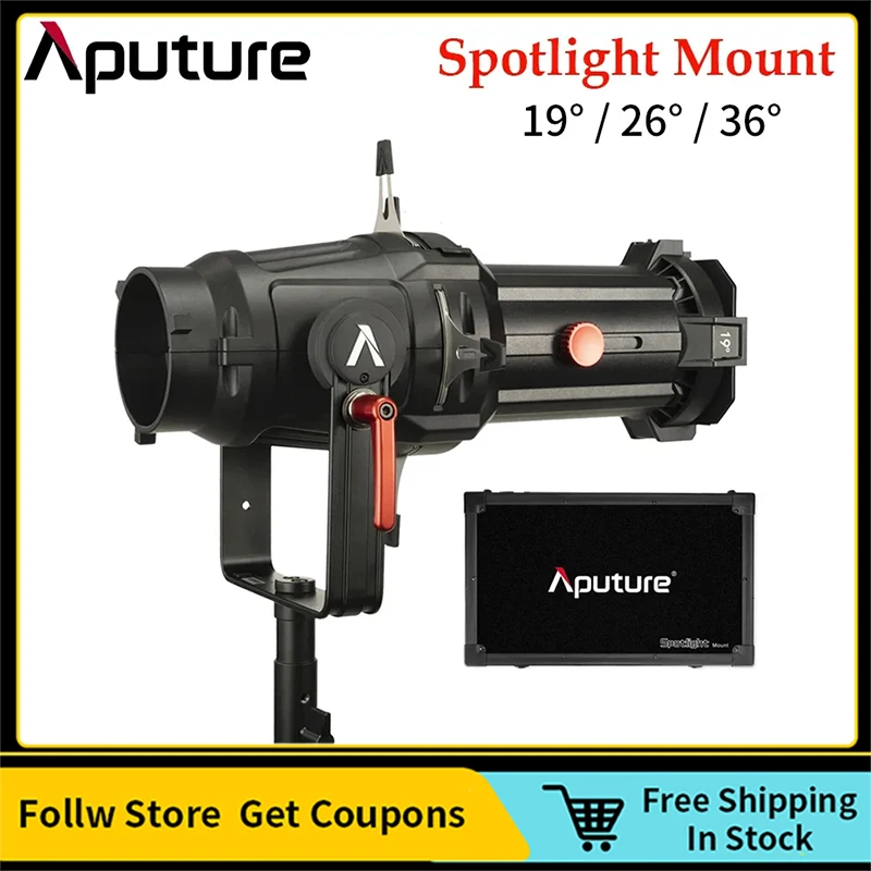 Aputure Spotlight Mount Set 19° / 26° / 36° Lighting Modifiers Bowens Mount Photography Lights for LS 120D II 300D II 300X