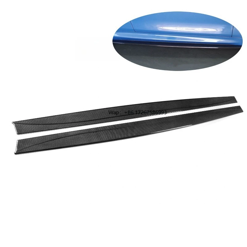

Dry Carbon Fiber Side Skirt for F80 F82 Bodykit MP Style Front Bumper Splitter Lip