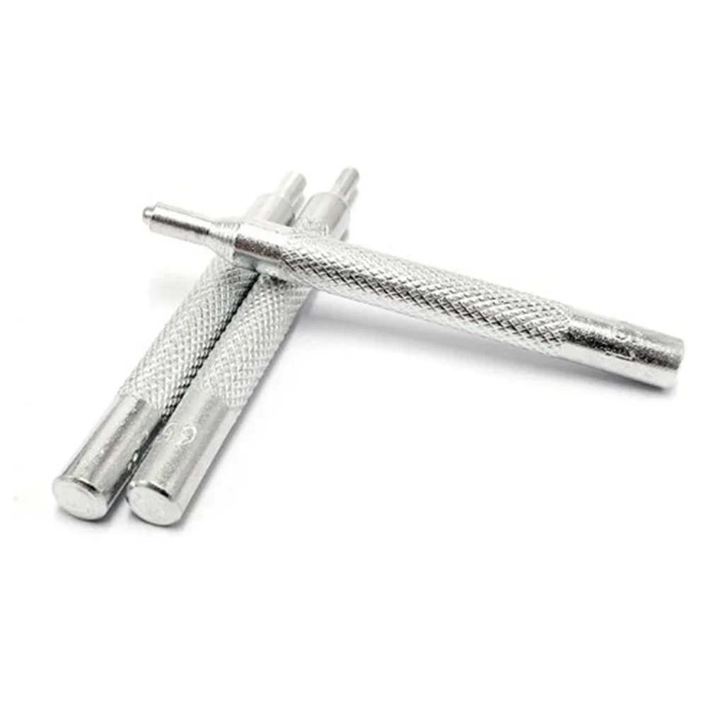 Rivet Setter Hole Punch Set Round Die Base Silver 11pcs Set 201 45# Steel 655 7 In 1 Setter Base 831 Punch High Quality
