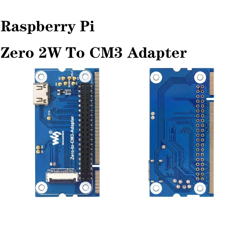 Raspberry Pi Zero 2W To CM3 Adapter, Solution Raspberry Pi CM3 / CM3+