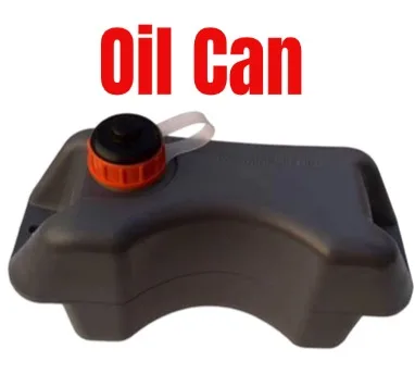 WM80-Compatible Plastic Oil Can For FOR Impact Compactor EH12 and Other Tamping Compactor Models Needing Fuel Tank Replacement