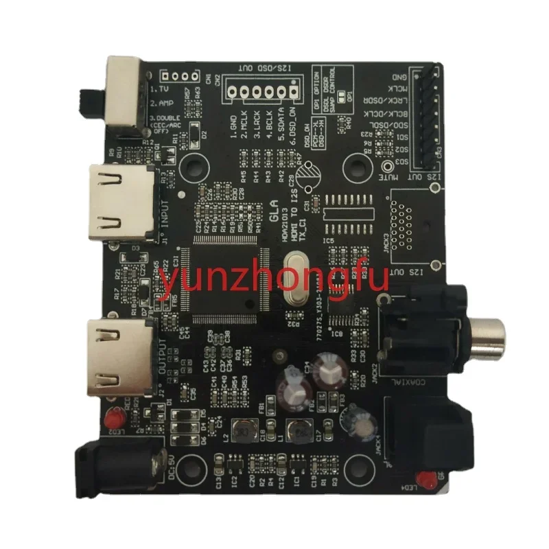 Suitable for Separating and Extracting Audio 7.1 Channel I2S/DSD/Optical Fiber/Coaxial (HDMI To I2S/IIS