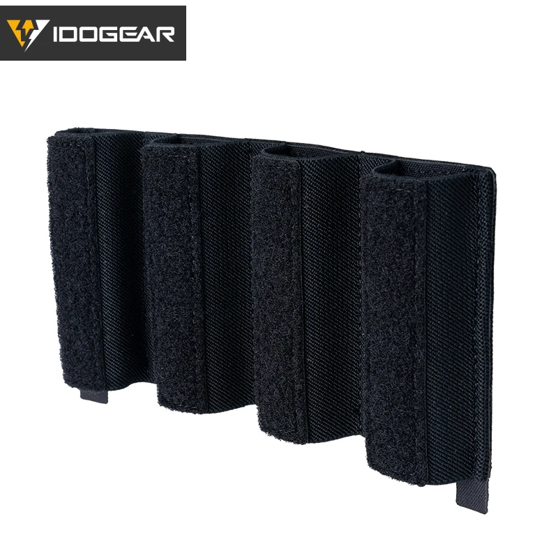 IDOGEAR Tactical Quad Mag Pouch For MP7 MPX UMP45  Quad SMG Large DOPE the Insert Sticker Mag Pouch 35115