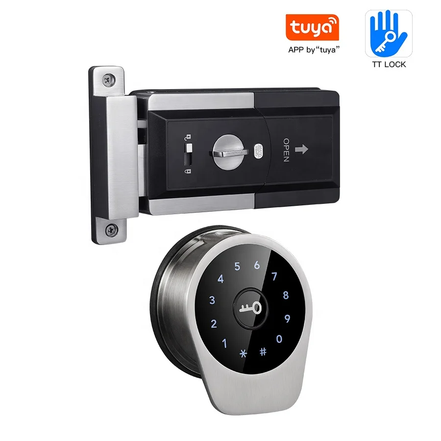 Handaily Zinc Alloy Keyless Door Lock Tuya Password Tt Lock Smart Fingerprint Lock