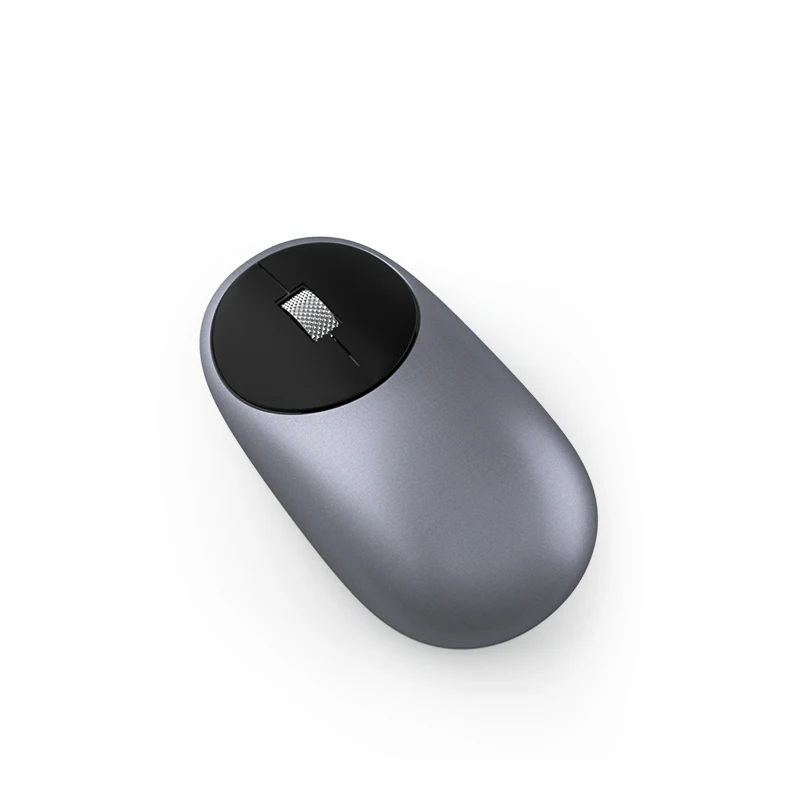 Latest 2024 model Aluminum alloy wireless bluetooth mouse with fast charge but silent can be used