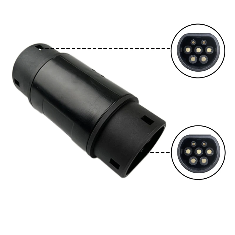 

32a GBT Ev Charger To Type 2 car Ev Adapter Between GBT Charging Pile And Eu Electric Vehicle