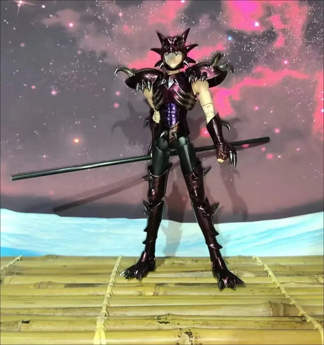 

RH Saint Seiya Myth ClothEX Lycaon Phlegyas Hades Surplice Articulated Action Figure Collectible Knights of Zodiac Anime Statue