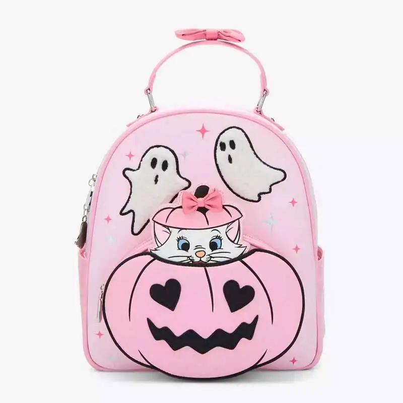 

Disney The Aristocats Series Halloween Rosa Mini Storage Rucksack Pumpkin Mezzanine Can Be Moved Marie Fun Design Periphery Gift