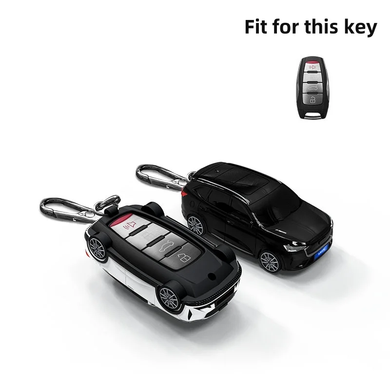 For Haval H6 H7 H4 H9 F5 F7 H2S Dargo Key Cover Car Model Key Protective Case Gift Car Key Pack Buckle Accessories Key Cover