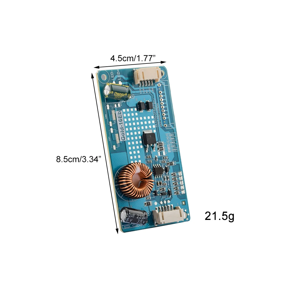 LED LCD Universal TV Backlight Constant Current Backlight Lamp Driver Board Boost Step Up Module 10.8-24V to 15-80V 14-37 Inch