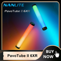 Nanlite PavoTube II 6XR Tube Light Photography Lamp for Studio Live Video Fill Light RGBWW 2700K-12000K Portable Handheld Light