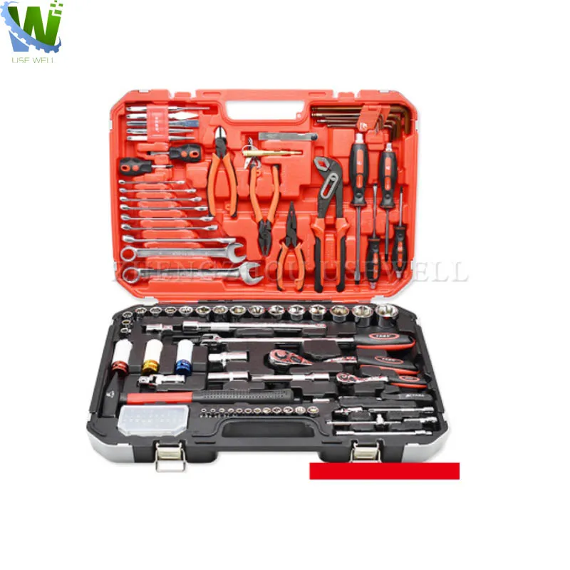 Vehicle Professional Repair And Maintenance Tools Set Auto Car Body Diagnose Tool Boxs Hand Wrench Kits