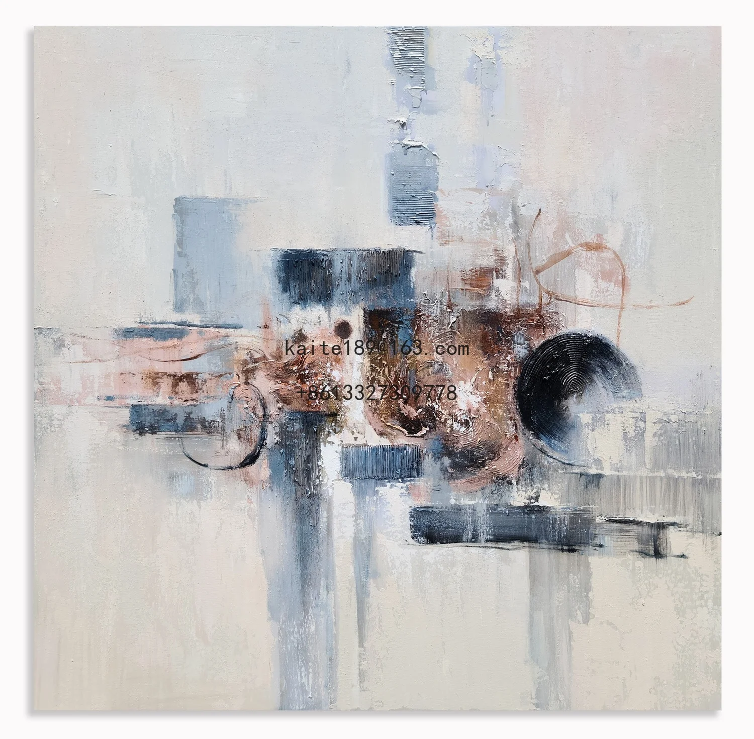 Factory Direct Mural Oil Painting Canvas Abstract Modern Texture Handmade Acrylic Art Subject Still Life