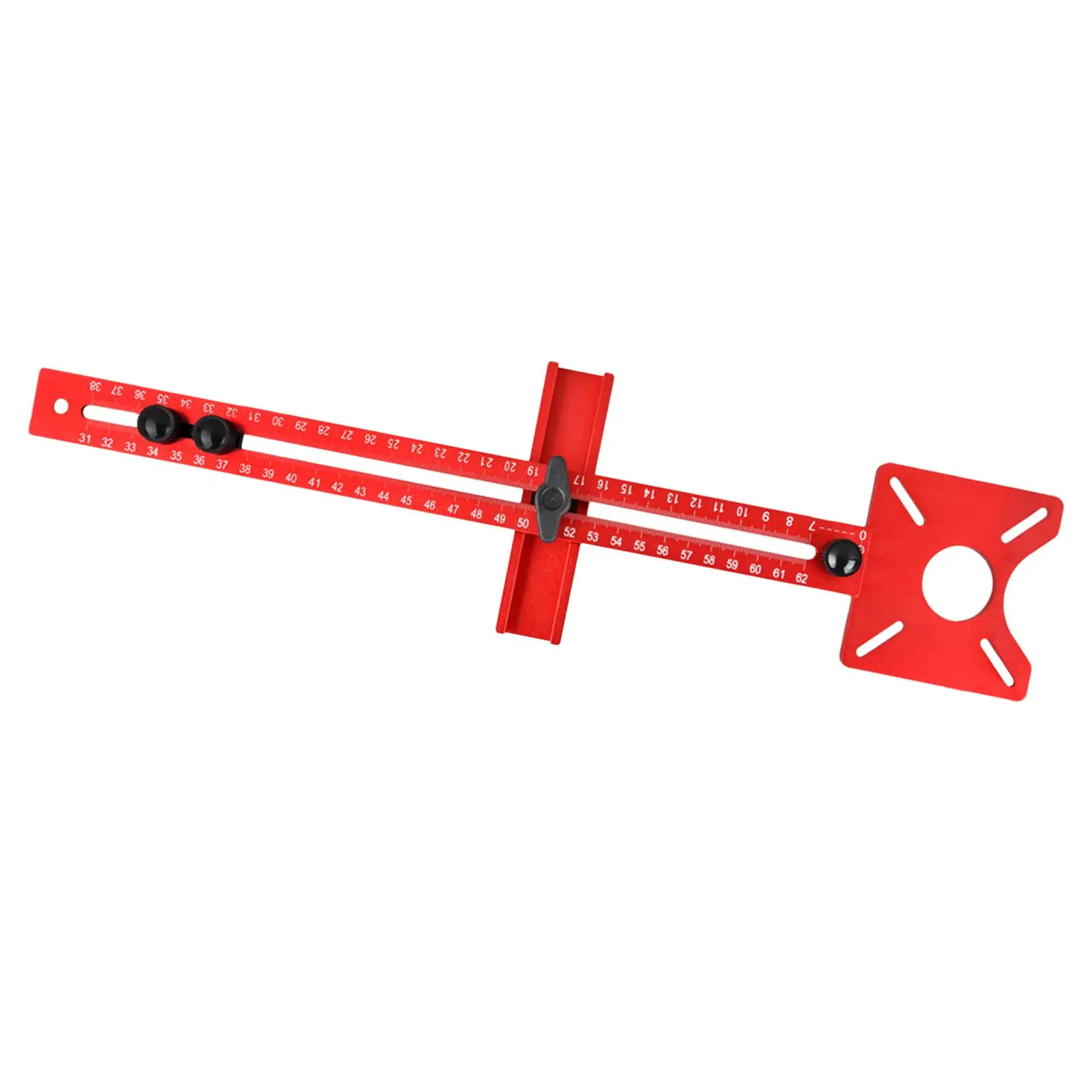 Woodworking Circle Cutter Jig for Trimming Machine Aluminium Alloy for Carpenter Multipurpose