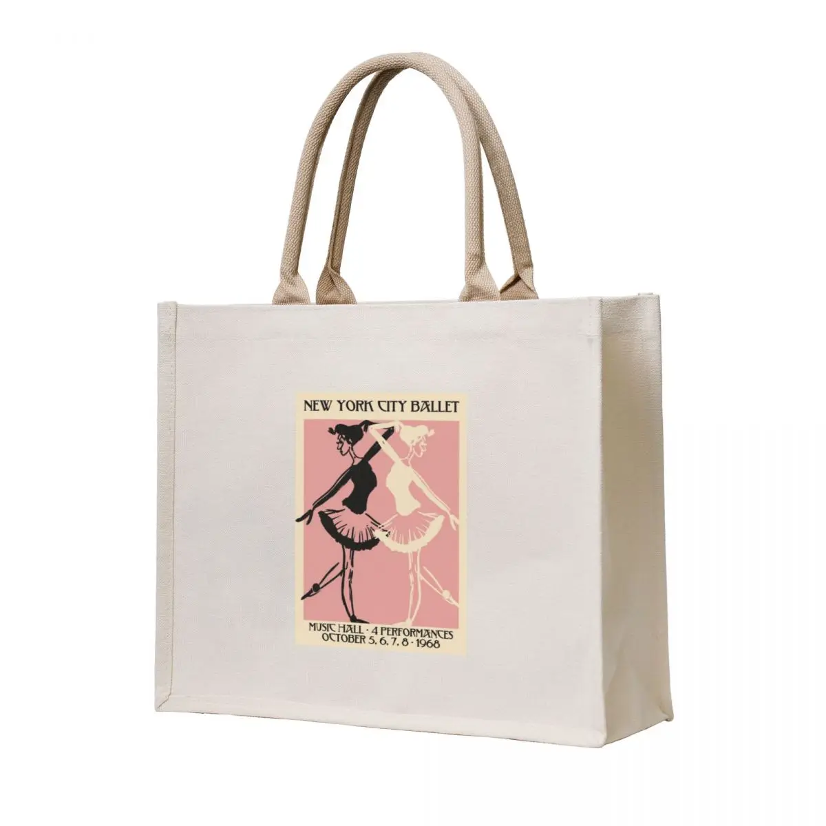 

NYC Ballet Tote Bag tote canvas Customizable Women's