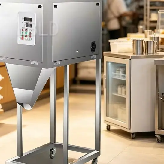 Large Vertical Particle Powder Packaging Machine for Tea Coffee Bean Quantitative Filling Home Appliance