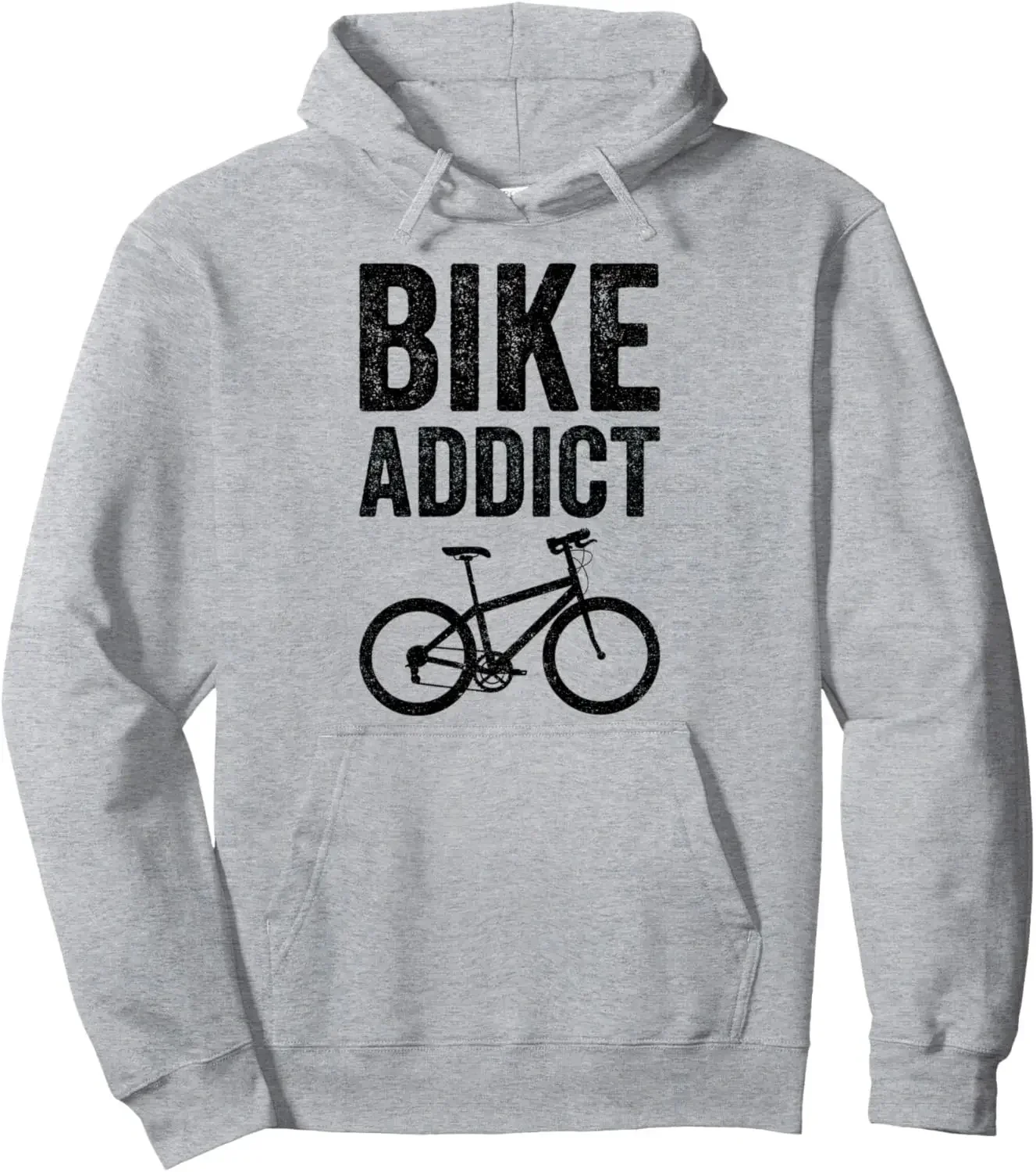 Funny Bike Addict Bike Gear Cyclist Accessories Biking Pullover Hoodie