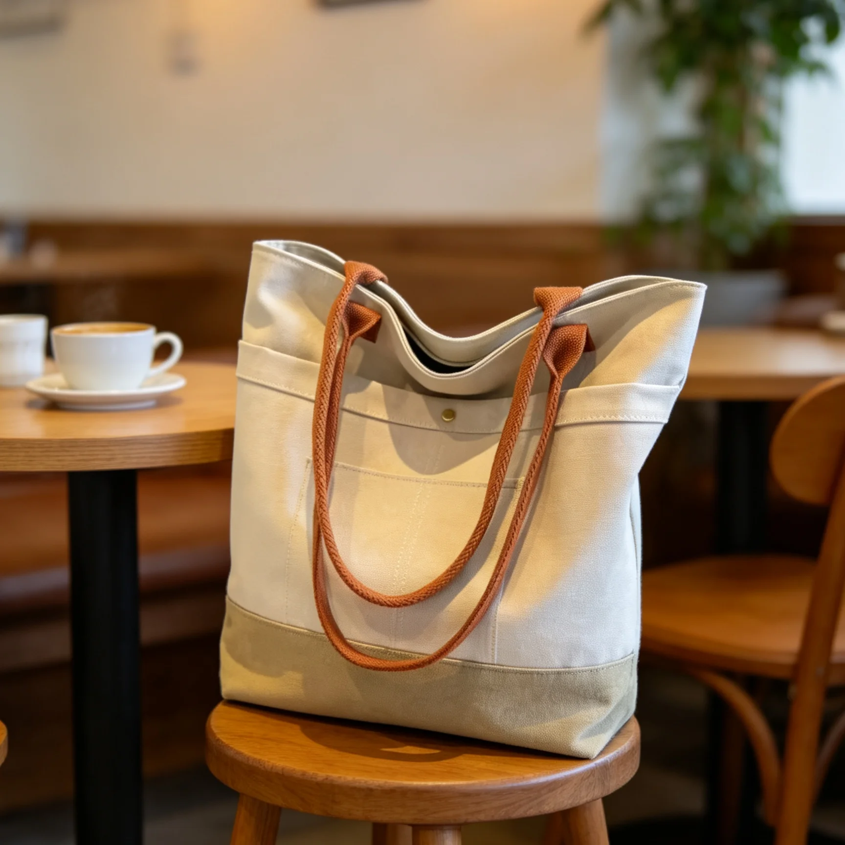 Spacious Student Tote Bags, Relaxed Urban Shoulder Handbags, Versatile School Carry Purses, Modern Casual Outfit Bags